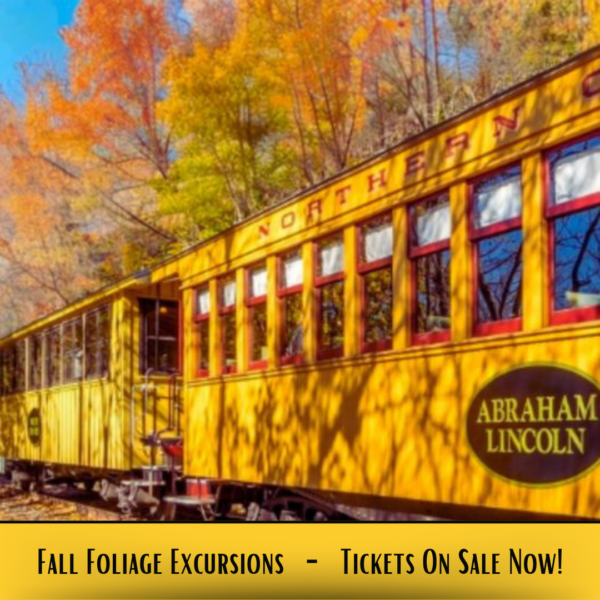 Copy of Fall Foliage Excursions - Tickets On Sale Now!